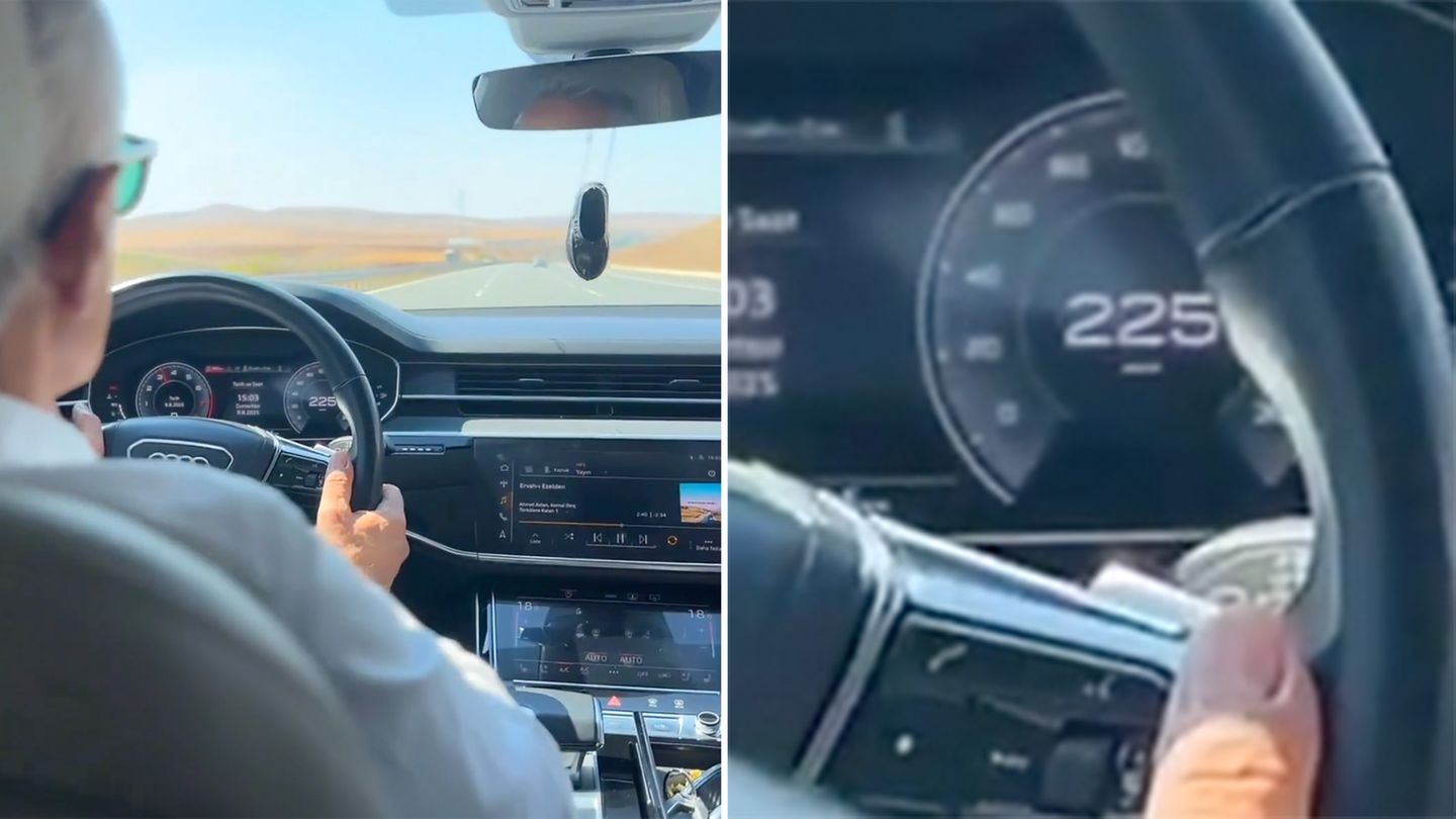 Abdulkadir Uraloğlu: Türkischer Verkehrsminister rast mit 225 km/h über Autobahn