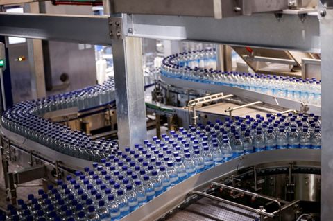 Wasserabfüllung in Süddeutschland