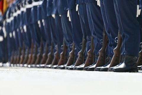 Bundeswehr-Rekruten (Archivbild)
