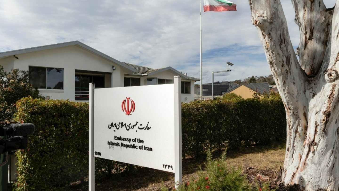 Die iranische Botschaft in Canberra