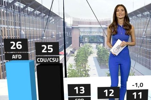 Trendbarometer-Umfrage zu politischer Stimmung: AfD weiter stärkste Kraft