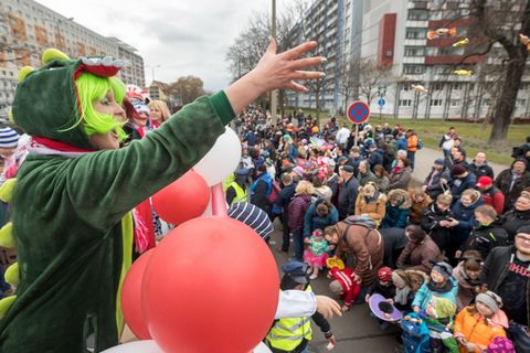 Thüringen stellt eine finanzielle Unterstützung bei den Sicherheitsvorkehrungen für Karnevalsumzüge in Aussicht. (Archivbild) Fo