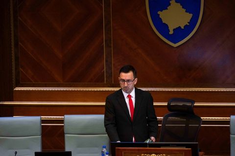 Kosovos neu gewählter Parlamentspräsident Dimal Basha