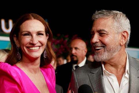 Julia Roberts (mit Georgie Clooney) kommt erstmals zum Filmfestival in Venedig