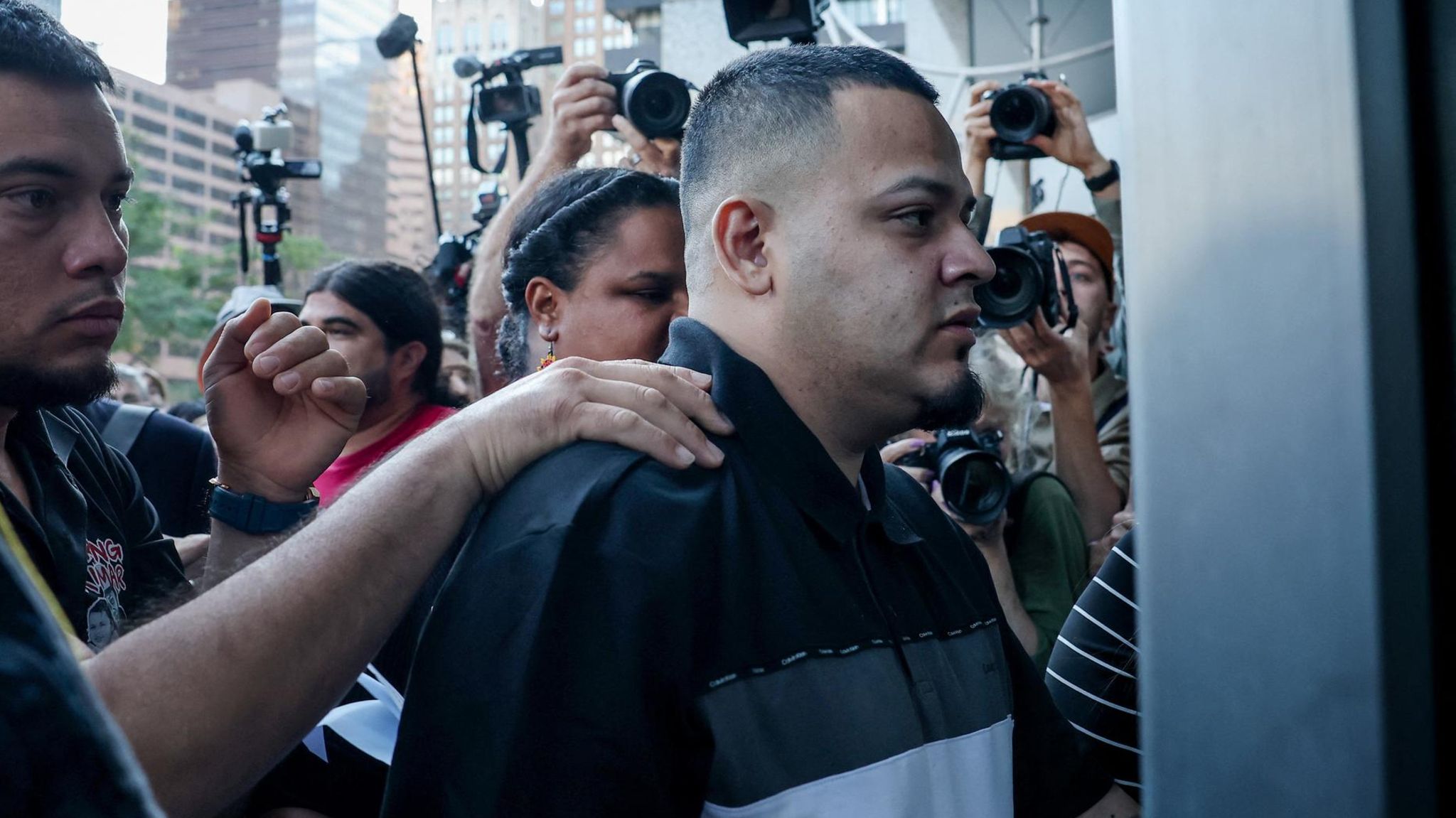 Kilmar Ábrego García betritt am Montag in Baltimore die Behörde