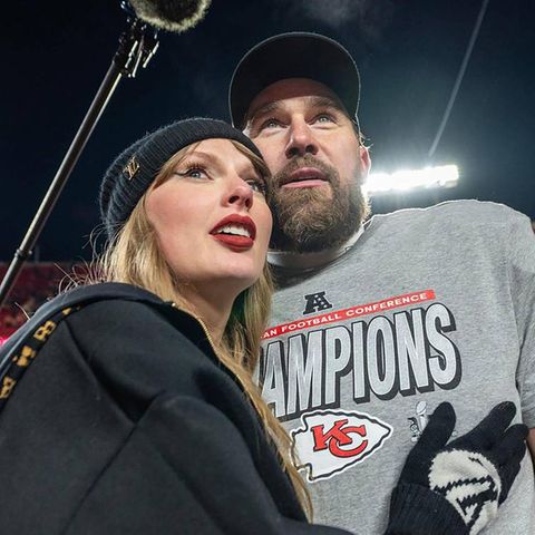 Taylor Swift and Travis Kelce