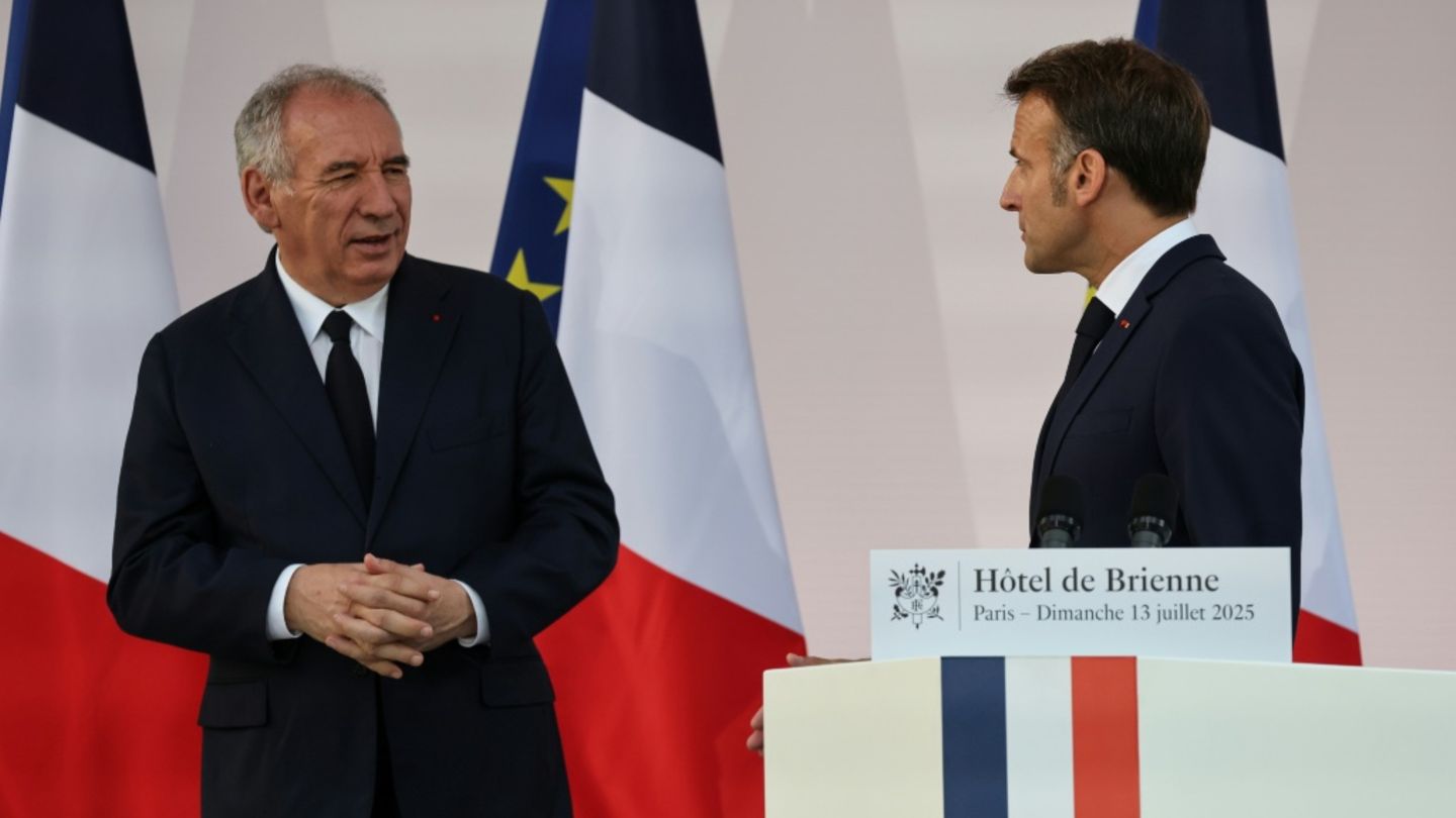 Emmanuel Macron und François Bayrou