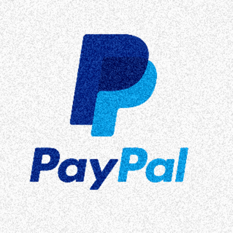 An animated logo of PayPal