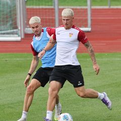 Fußball-Ramon Hendriks-Finn Jeltsch