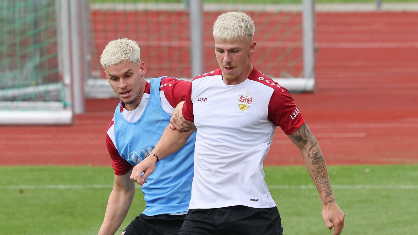 Fußball-Ramon Hendriks-Finn Jeltsch