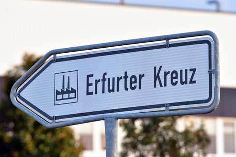 Thüringens größtes Industriegebiet sorgt für viel Umsatz und Jobs. Foto: Martin Schutt/dpa-Zentralbild/dpa