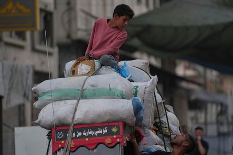 Laut Israels Armee laufen die Vorbereitungen für die Umquartierung der Anwohner der Stadt Gaza in den Süden des Gazastreifens. F