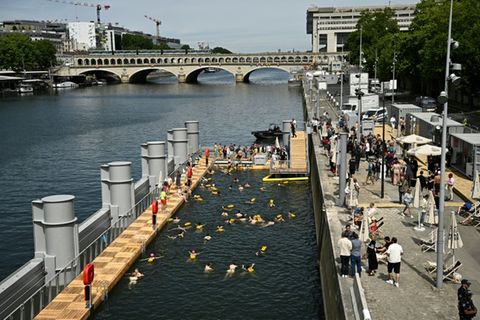 Baden in der Seine