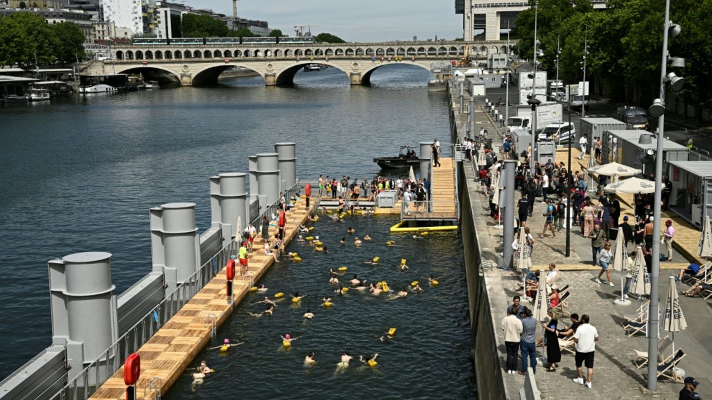 Baden in der Seine