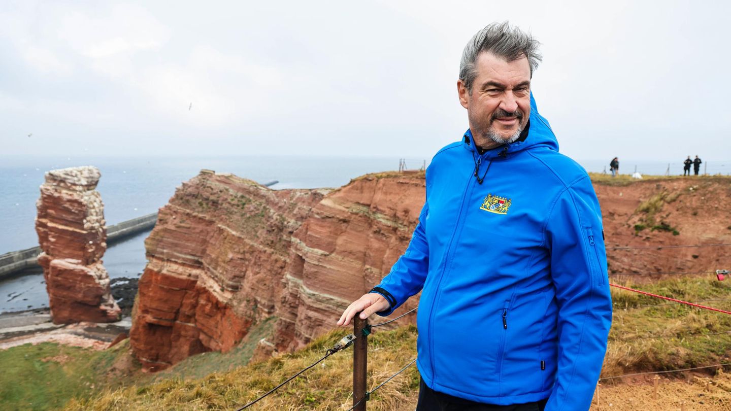 Helgoland trip: Do we experience Markus Söder’s campaign start here?