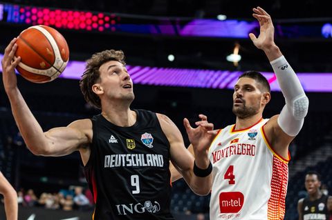 Basketball-EM: Deutschland überrollt Montenegro zum Auftakt