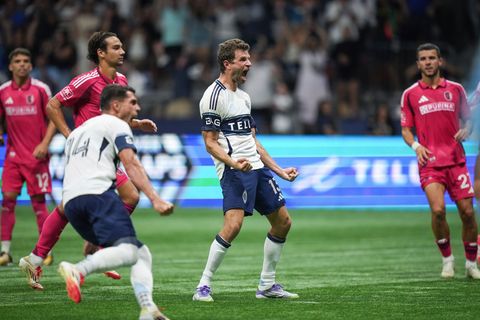 Kapitän und Siegtorschütze: Thomas Müller. Foto: Darryl Dyck/The Canadian Press/AP/dpa