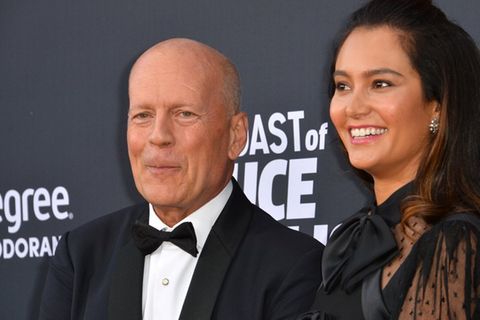 Bruce Willis und Emma Heming Willis auf einer Aufnahme aus dem Jahr 2018.