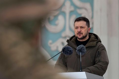 Wolodymyr Selenskyj ist seit Mai 2019 Präsident der Ukraine