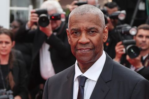 Denzel Washington auf dem roten Teppich beim Filmfestival in Cannes 2025.