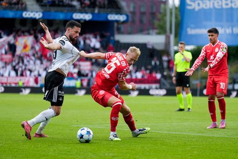 Im Hinspiel setzte sich Trondheim daheim mit 2:1 gegen Mainz durch. (Archivbild) Foto: Ole Martin Wold/NTB Scanpix/AP/dpa