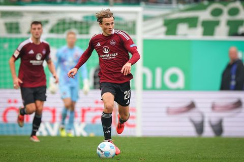 Mit Caspar Jander wird ein Leistungsträger den 1. FC Nürnberg noch in diesem Sommer verlassen. (Archivbild) Foto: Daniel Karmann