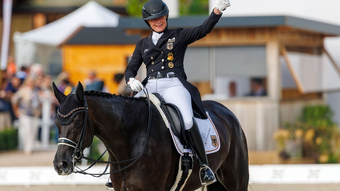 European Championship: After the tremor, Werth and Co. celebrate dressage gold