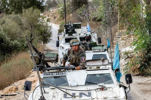 UN-Blauhelmsoldaten im Libanon