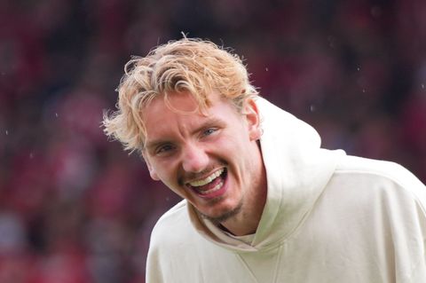 Auf dem Sprung nach England: Stuttgarts Stürmerstar Nick Woltemade. (Archivbild) Foto: Soeren Stache/dpa
