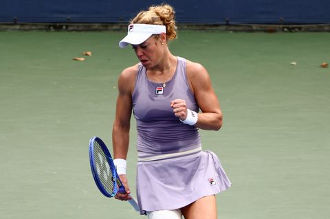 Laura Siegemund löste bei den US Open auch ihre zweite Aufgabe. Foto: Andres Kudacki/AP/dpa