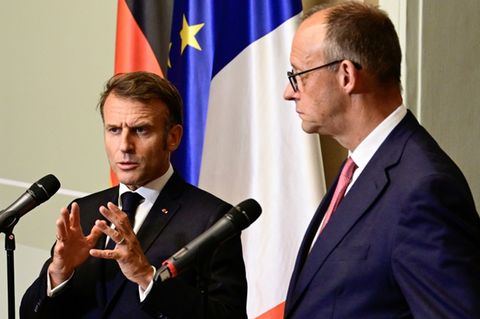 Emmanuel Macron und Friedrich Merz