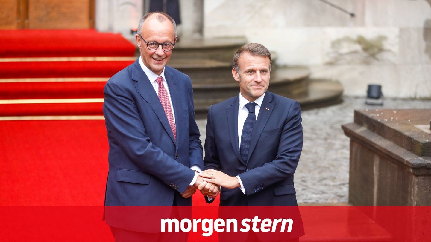 Merz in France: Please do not take an example here – location in the morning