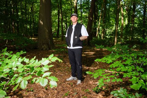 Disarstar geht zum Schreiben nicht ins Studio, sondern lieber in den Volkspark – Hamburgs größte öffentliche Grünfläche. (Archiv