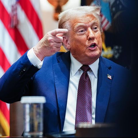 Donald Trump im Weißen Haus in Washington