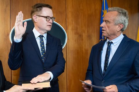 Jim O'Neill mit Robert F. Kennedy Jr.