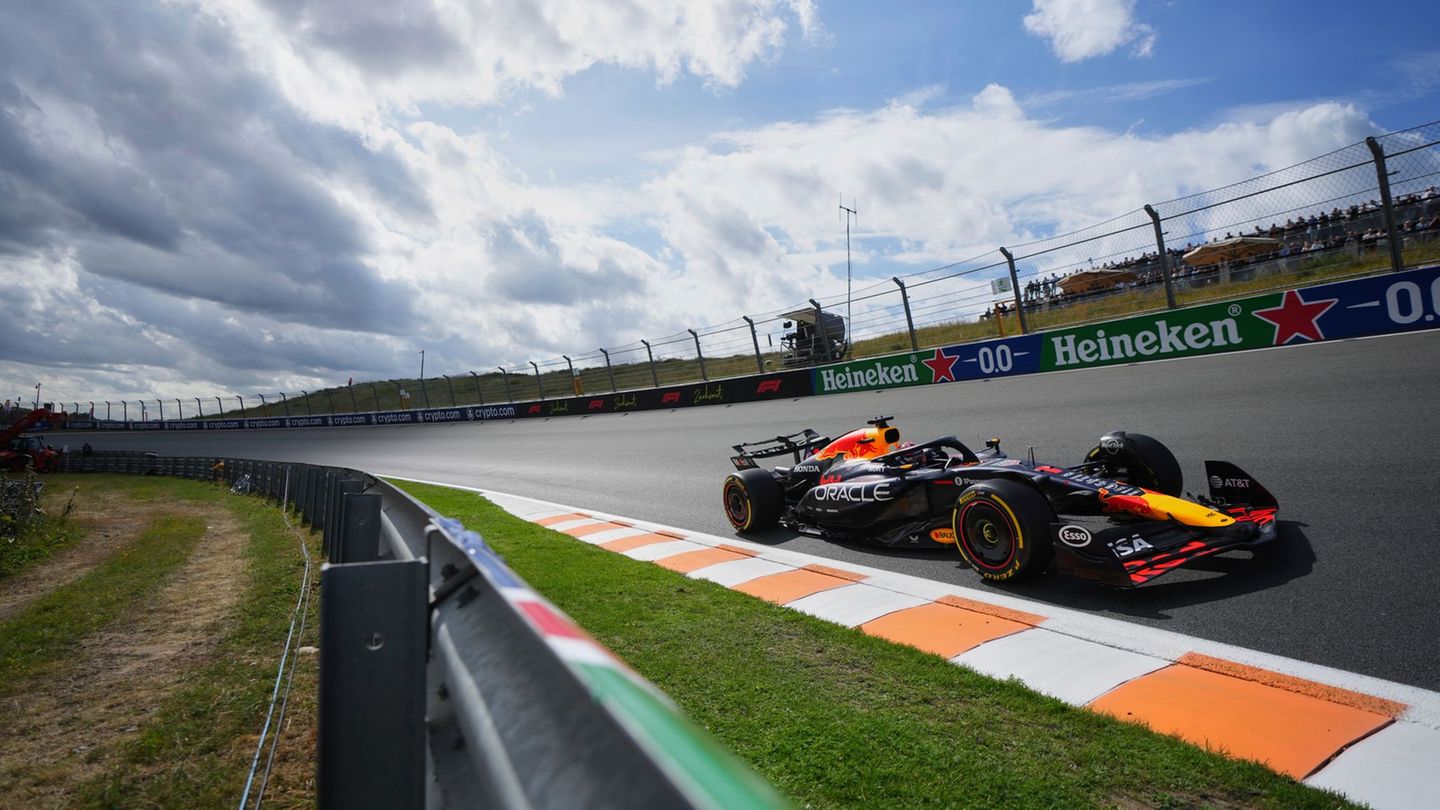 Grand Prix of the Netherlands: Verstappen for the Formula 1 start in Zandvoort in the gravel bed