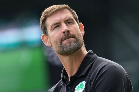 Fürth-Trainer Thomas Kleine will die Fehler aus der Niederlage gegen Kiel in Magdeburg nicht wiederholen. (Archivbild) Foto: Kar