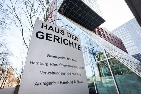 Im Amtsgericht St. Georg fand der Prozess statt. (Archivbild) Foto: Christian Charisius/dpa