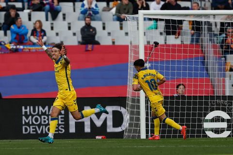 Fábio Silva zündete erst bei Las Palmas so richtig Foto: Joan Monfort/AP/dpa