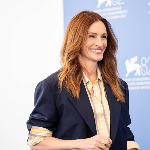 Die Schauspielerin Julia Roberts bei ihrem ersten Auftritt auf dem Filmfestival von Venedig