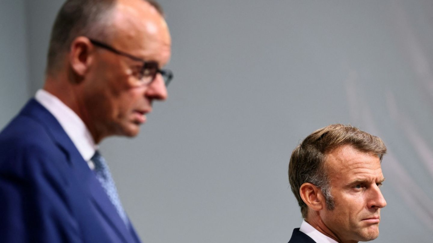 Friedrich Merz und Emmanuel Macron