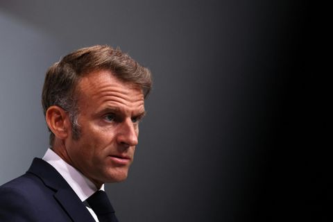 Präsident Macron