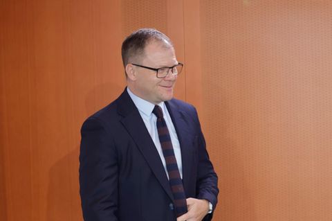 So sah Umweltminister Carsten Schneider noch vor der Behandlung aus