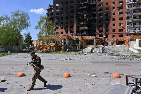 Die Stadt Pokrowsk ist seit Monaten schwer umkämpft. (Archivbild) Foto: Michael Shtekel/AP/dpa