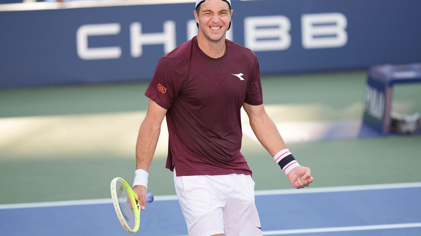 Tennis coup at the US Open: Grandios Struff reaches round of 16 completely surprisingly