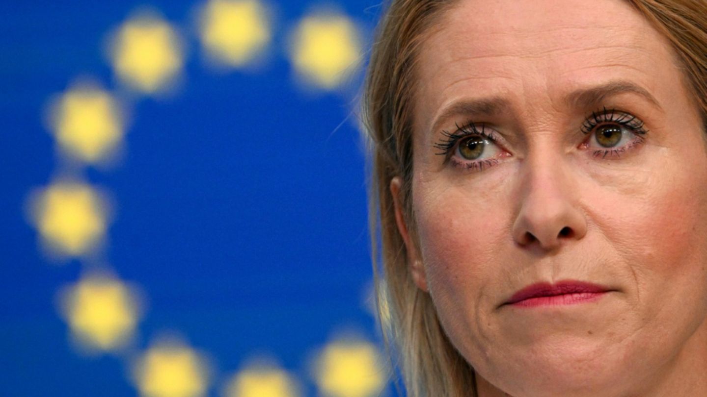 Kallas im Juni in Brüssel