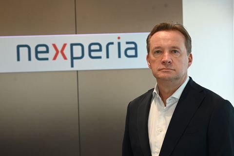 Halbleiter-Manager Kempe ist für die Fertigung von Nexperia zuständig. (Archivbild) Foto: David Hammersen/dpa