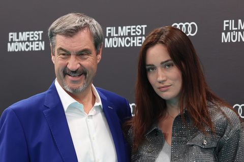 Gloria-Sophie Burkandt und MArkus Söder
