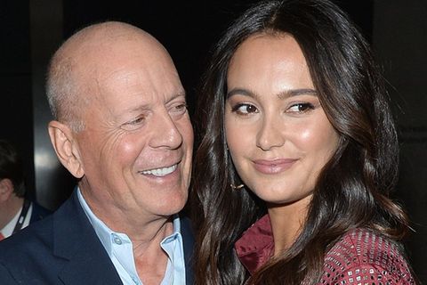 Bruce Willis mit seiner Ehefrau, Emma Heming Willis, im Jahr 2019.