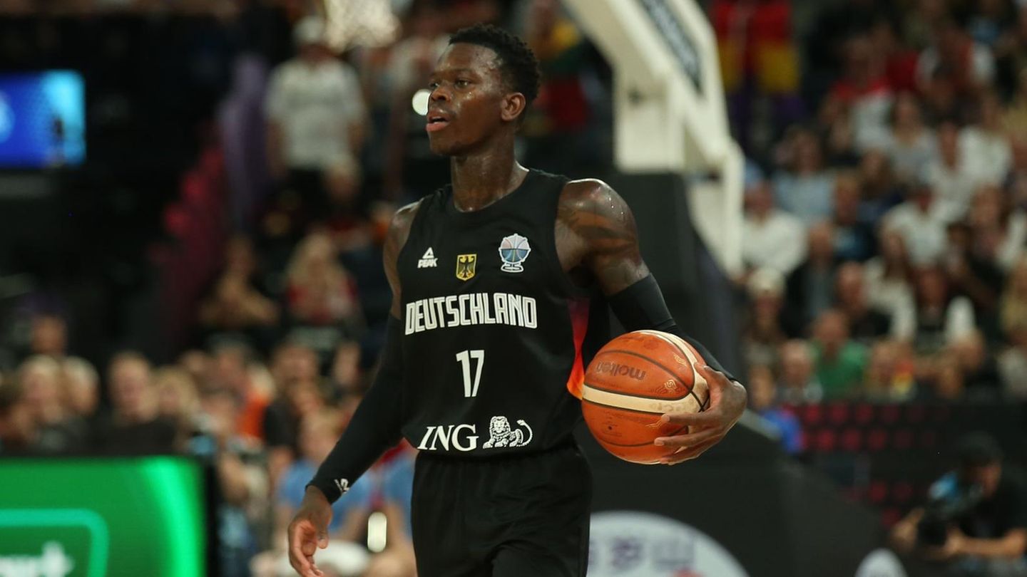 Basketball European Championship: Monkey Laute against Dennis Schröder cloudy German victory
